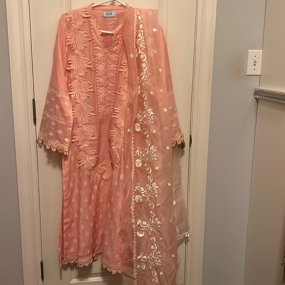 Pakistani Designer Basim Michelle Kameez Outfit